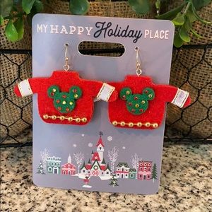 Disney Christmas Earrings